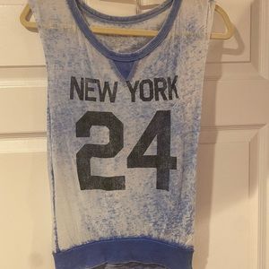 New York Faded Tank